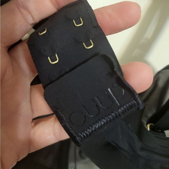 CUUP The Balconette Bra Mesh in Black, Various Sizes NEW w/o TAG - Picture 5 of 6